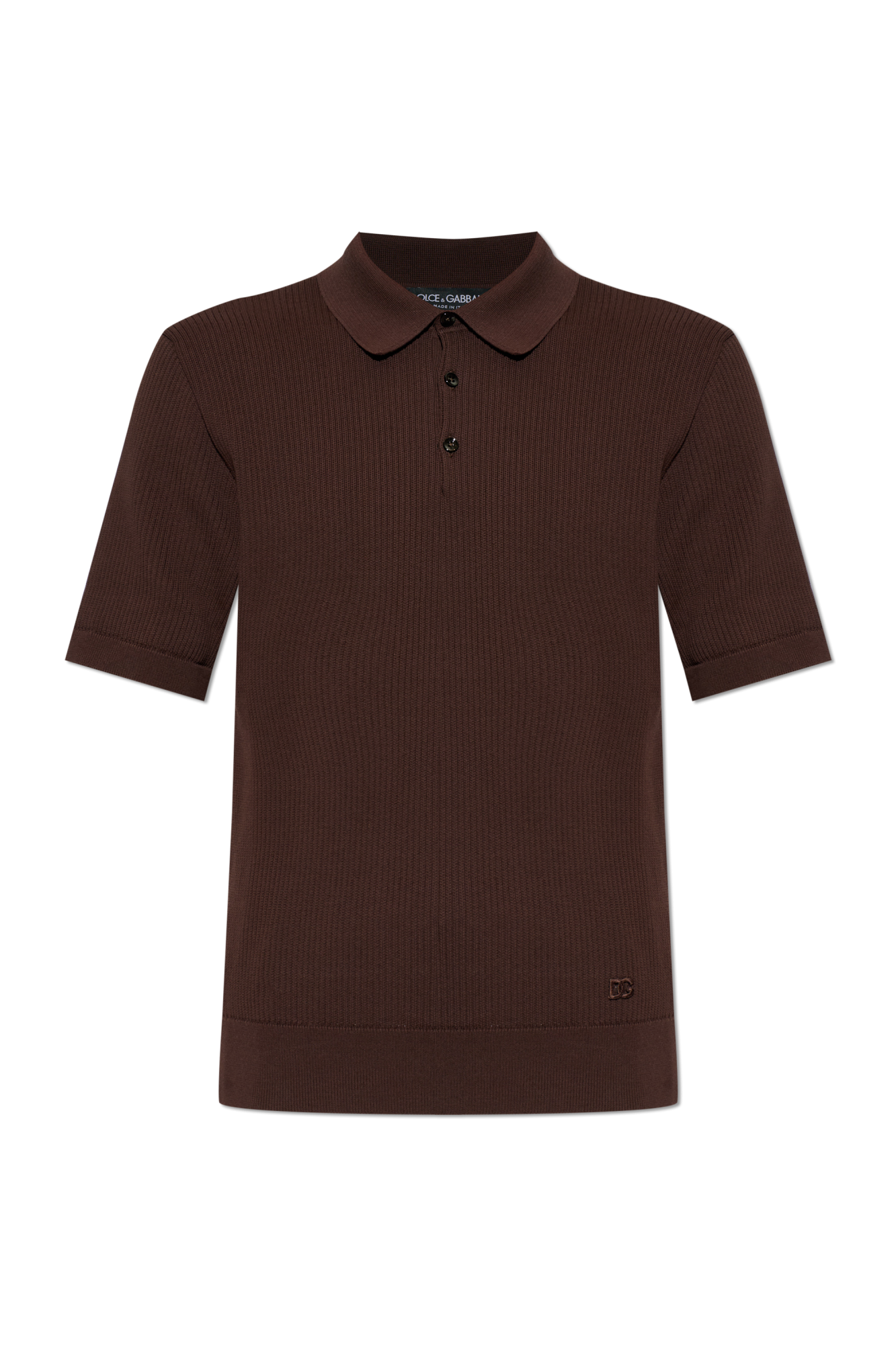 Dolce & Gabbana Polo with embroidered logo | Men's | Vitkac
